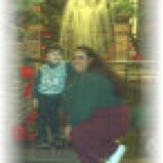 Me and my nephew at the Opryland Hotel in 2000