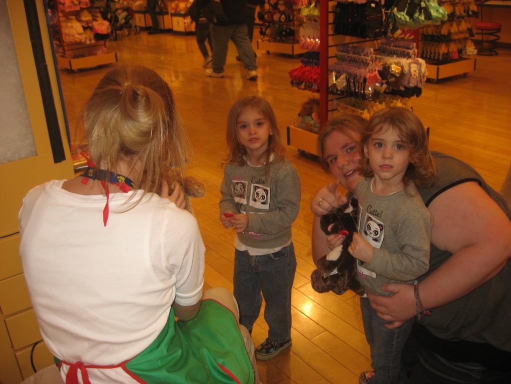 Me with Izzy (right) and Cc (left). My twin 3yr old nieces.