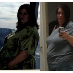 way too over corrected picture, but you get the point.  L) me before diet R) me 30lbs lighter.